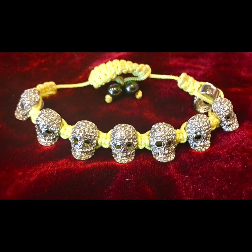 Crystal skull Bracelet